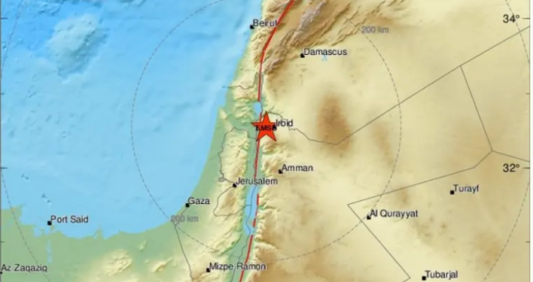 תוך שעה: שתי רעידות אדמה הורגשו בצפון הארץ