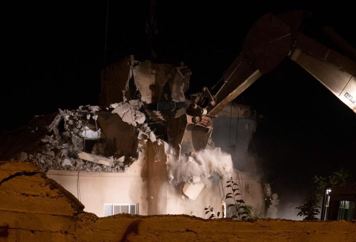 צה"ל הרס את ביתו של רוצח רנה שנרב. צפו בתיעוד