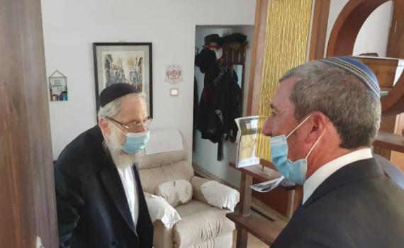 "ביום השבעתי לשר לענייני ירושלים, בחרתי לבוא אליך"