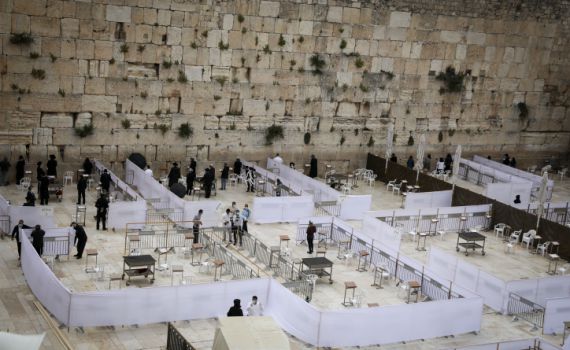 אלו מאות הזוכים שיתפללו בכותל בחג השבועות