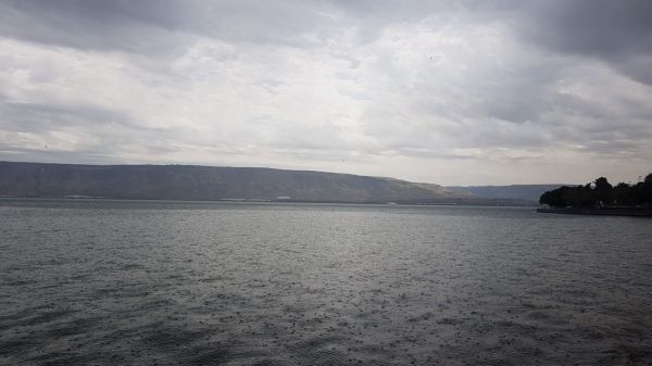 גשמי ברכה: אחרי 3 ימים; מפלס הכנרת שוב בעליה