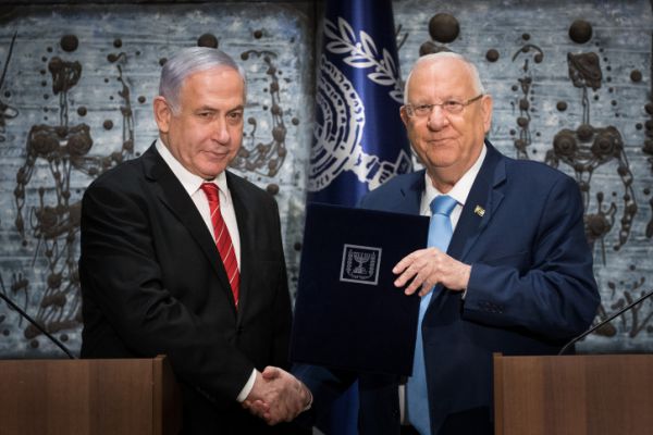 הנשיא הטיל על נתניהו את הרכבת הממשלה