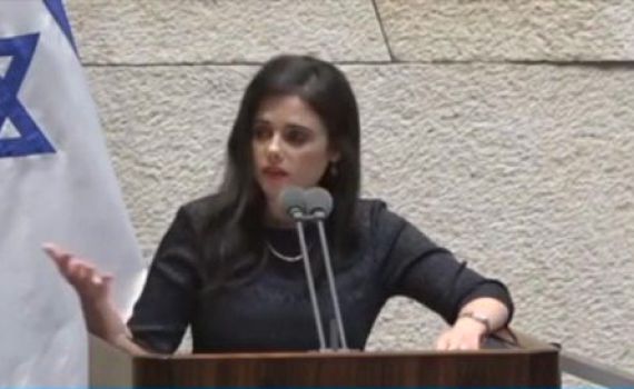 שקד: "עמיר פרץ ושמולי ינסו לעצור את הריבונות"