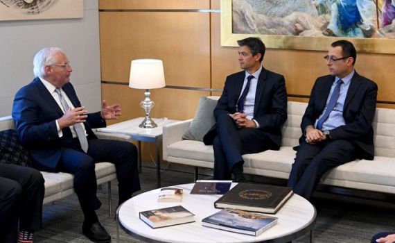 בדרך לריבונות: הנדל והאוזר נפגשו עם שגריר ארה"ב