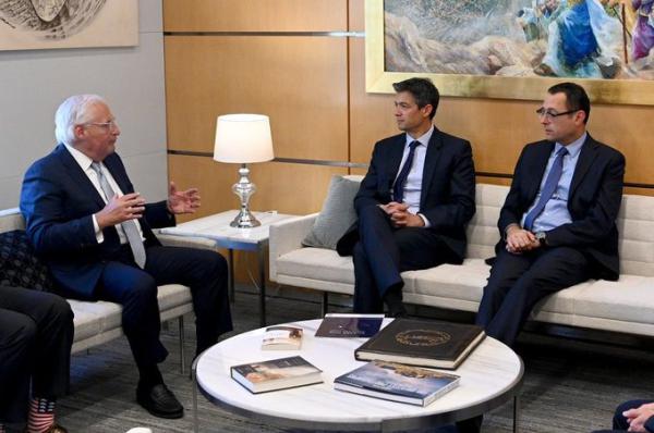 בדרך לריבונות: הנדל והאוזר נפגשו עם שגריר ארה"ב