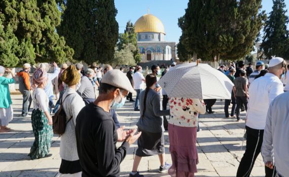 צפו: אחרי חודשיים, הר הבית נפתח מחדש לציבור