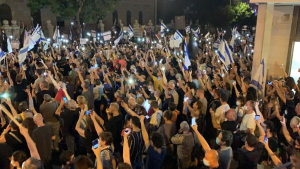 מאות מוחים על מעצר תא"ל השכל בהפגנת השמאל