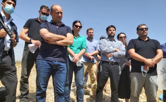 ימינה בנגב: "לאכוף פה את החוק ביד קשה"