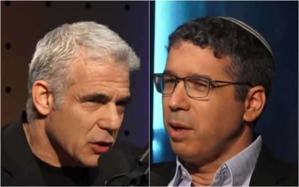 הרב חיים נבון ויאיר לפיד בשיחה מרתקת. צפו