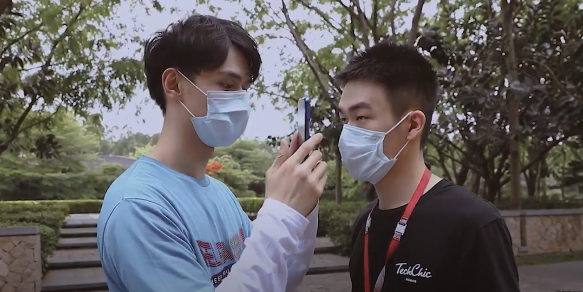 מיוחד לקורונה: סמארטפון חדש משמש גם כמדחום