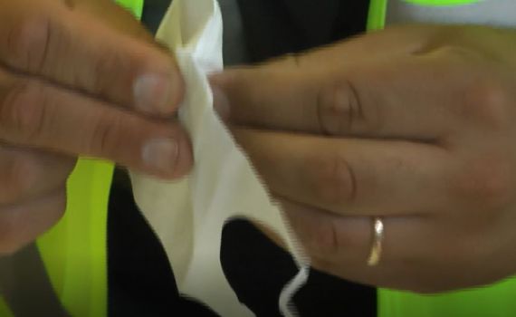 משרד הביטחון: נתפסו מיליון וחצי מסכות פגומות