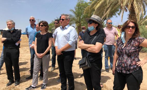 מרצ בבקעה: ״הדם שיישפך – באחריות נתניהו וגנץ״