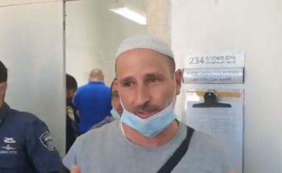 בית המשפט שחרר את פעיל להב"ה, הוא נעצר מייד שוב