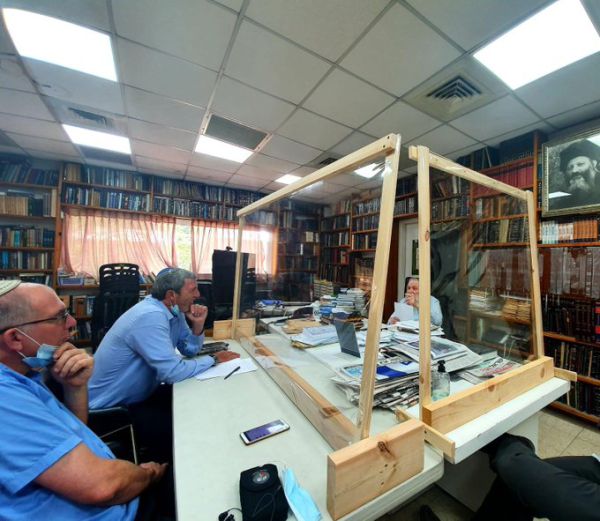 "סולחה": הרב רפי פרץ נפגש עם הרב דרוקמן