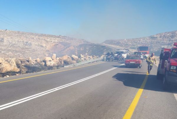 6 ק"מ של אש | 12 מוקדי שריפות פרצו בבנימין