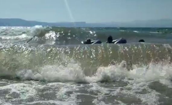 תיעוד: הכנרת סוערת כפי שלא נראתה שנים. צפו