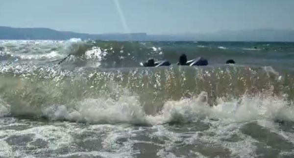 תיעוד: הכנרת סוערת כפי שלא נראתה שנים. צפו