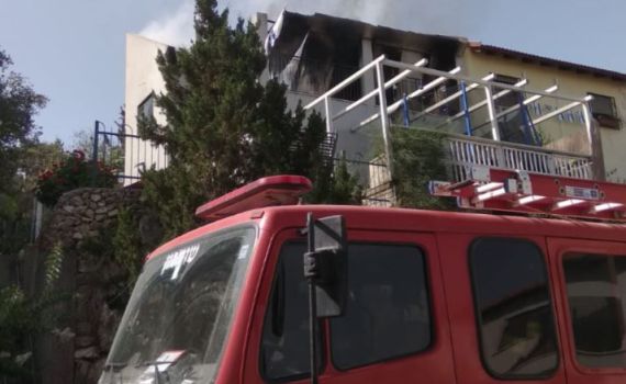 בית בקדומים עלה באש; נפתחה חקירה