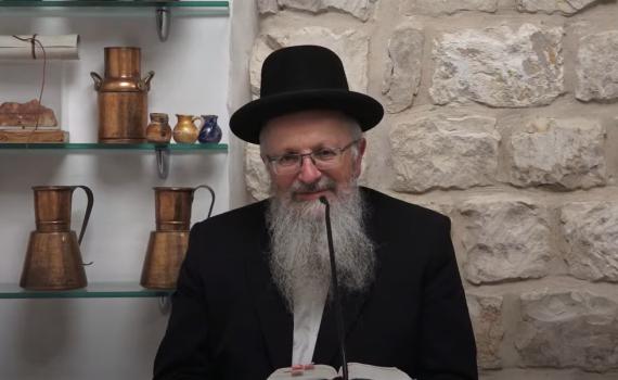 בדיקת הקורונה של הרב שמואל אליהו – שלילית