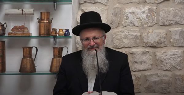 בדיקת הקורונה של הרב שמואל אליהו – שלילית