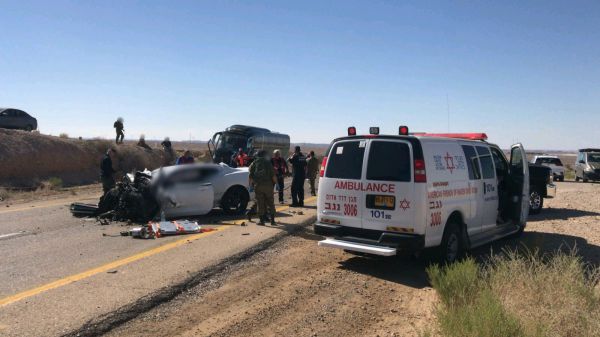 הרוג ושמונה פצועים בתאונה קשה בדרום
