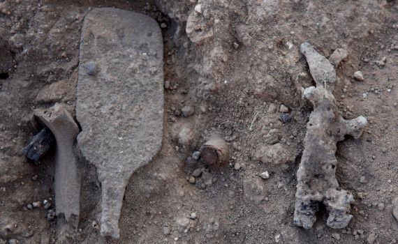 תעלומה: מה מסמל העיטור שנמצא במקדש הכנעני