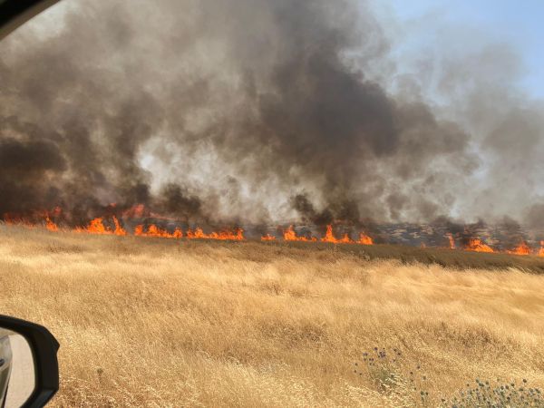 שריפה בבנימין; נסיונות למנוע התפשטות לבסיס מג"ב