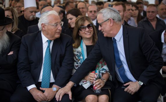 גנץ לשליח ארה"ב: ה-1 ביולי לא תאריך קדוש לריבונות