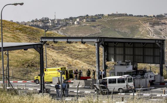 פיגוע דריסה בסמוך לירושלים, לוחמת נפצעה