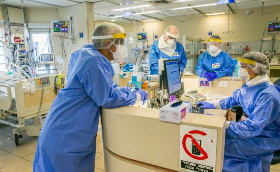 דובר ביה"ח איכילוב: "זה לא גל שני אלא היסטריה"