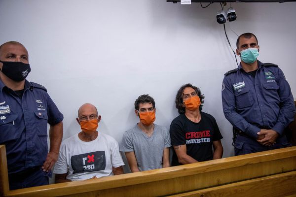 כל מפגיני השמאל מול בית ראש הממשלה שוחררו