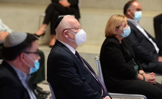 לאחר הידבקות העובד: ריבלין לא נדרש לבידוד