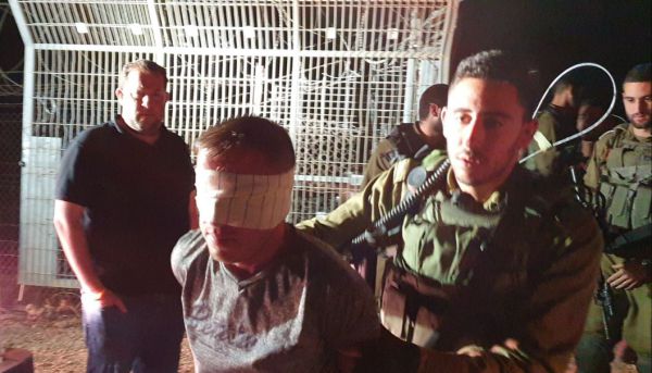 סוכלה חדירה: מחבל חמוש בסכין נתפס מחוץ לאיתמר