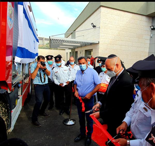 תחנת כיבוי אש חדשה נחנכה בשדרות