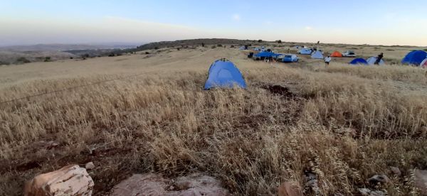מאבק בתוכנית המאה: שבת בלב השטח למדינת פלסטין