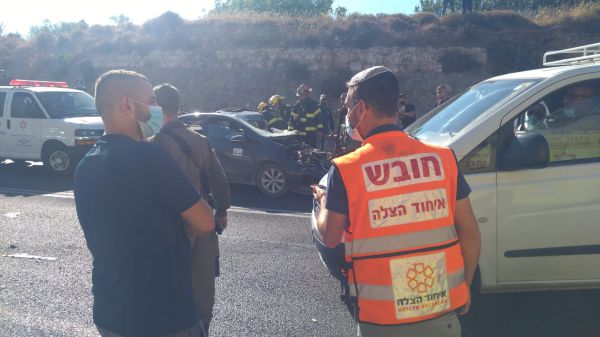 הרוג ופצוע קל בתאונת דרכים מחוץ לנווה דניאל