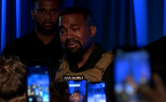 באמצע השקת הקמפיין לנשיאות: הראפר פרץ בבכי