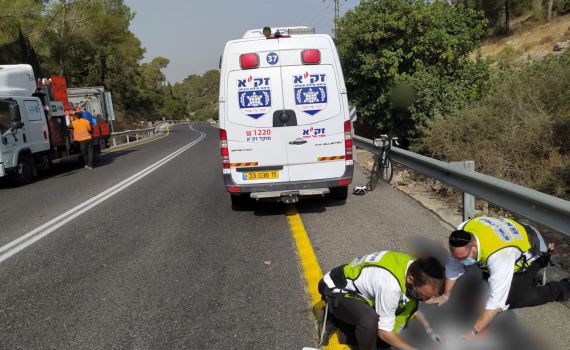 רוכבת אופניים בת 53 נהרגה ליד בית שמש
