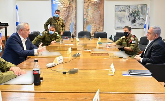 נתניהו וגנץ: "נמנע אירוע קשה שיכל לגבות חיי אדם"