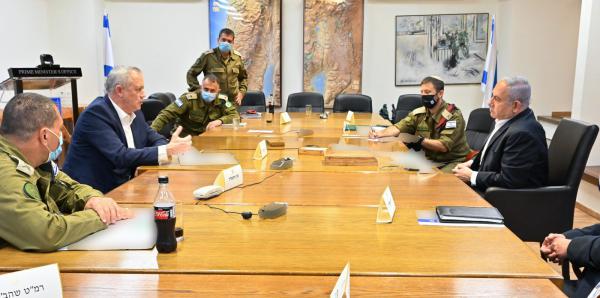 נתניהו וגנץ ימסרו הצהרה, השרים הונחו לא להתראיין