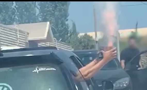 בגלל סיום הבגרויות: יריות בלתי פוסקות, פיצוצים וזיקוקים