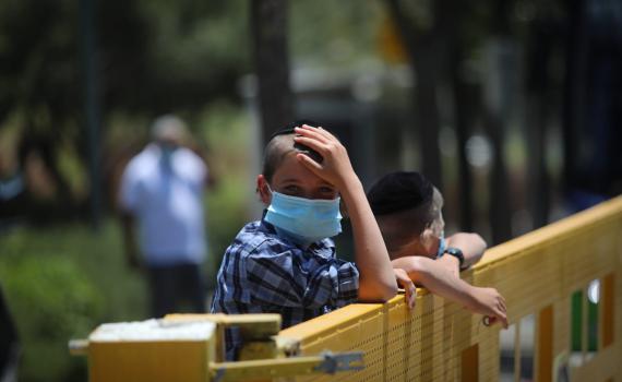 הסגר מעל ביתר עילית יוסר בעקבות הלחץ הכבד