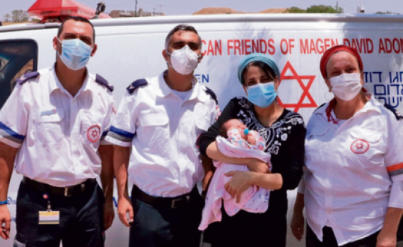 הלידה הראשונה בתפקיד – של אשתו