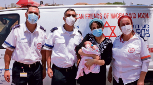 הלידה הראשונה בתפקיד – של אשתו