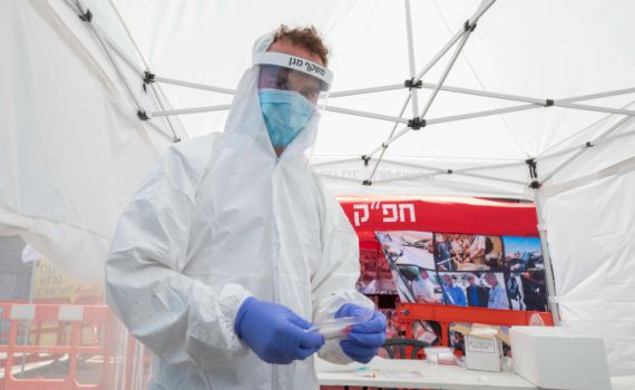 העלייה נמשכת: 1,148 חולי קורונה ביממה האחרונה