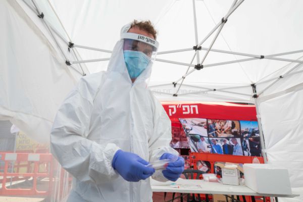 העלייה נמשכת: 1,148 חולי קורונה ביממה האחרונה