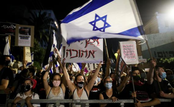 נעצר חשוד בדקירת מפגין השמאל אמש