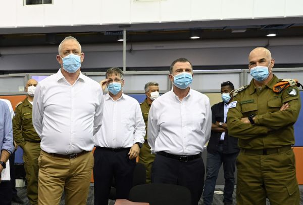 גנץ ואדלשטיין: "צריך שיתוף פעולה כדי לנצח את הנגיף"