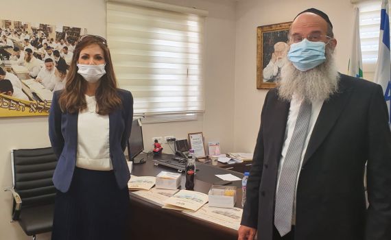 ינקלביץ' וראש העיר בני ברק סיכמו על שיתוף פעולה