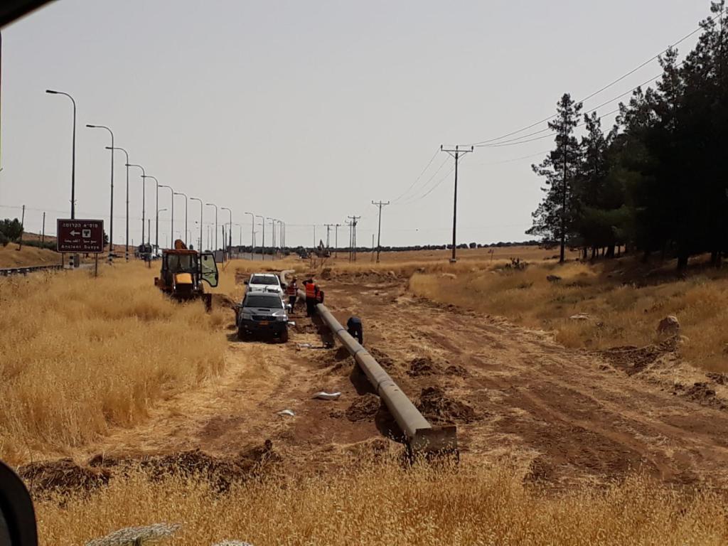 בשורה לתושבים: מוביל המים החדש בהר חברון
